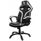 Scaun gaming Gran-Racer Negru-Alb